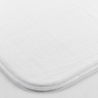 Tapis de bain Berkeley - 45 x 75 cm - Blanc