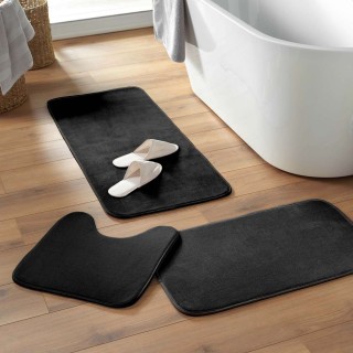 Tapis de bain Berkeley - 45 x 75 cm - Noir