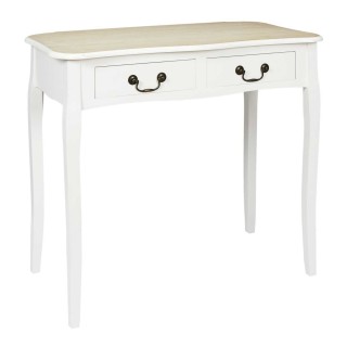 Bureau avec 2 tiroirs Victoria - Blanc