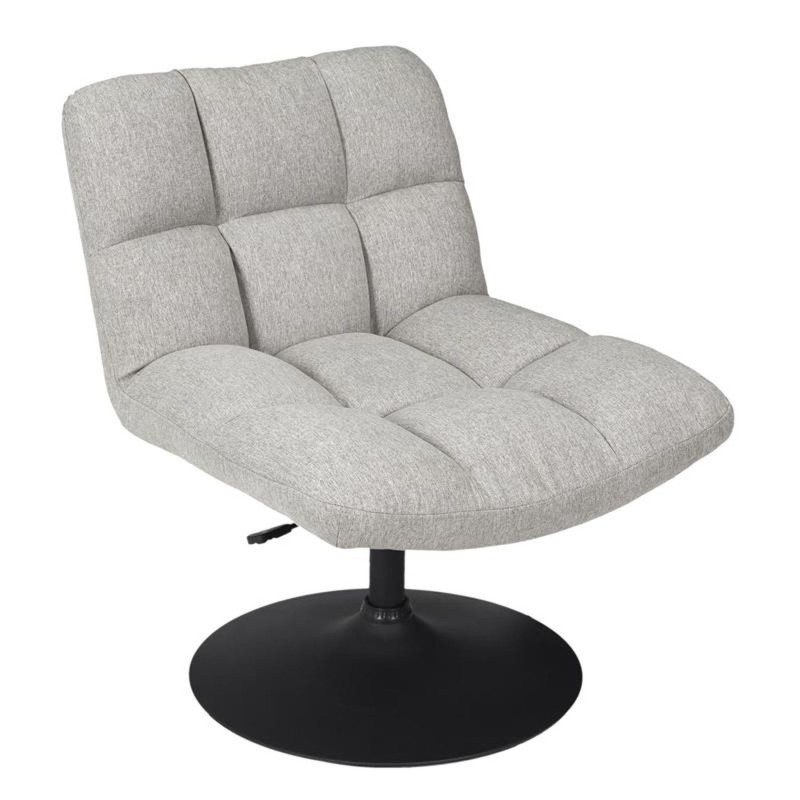 Fauteuil de salon pivotant Askim - Gris