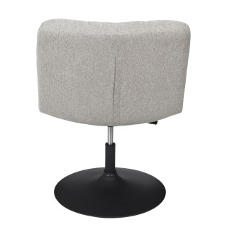 Fauteuil de salon pivotant Askim - Gris