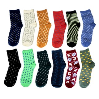 Calendrier de l'Avent 12 paires de chaussettes Homme