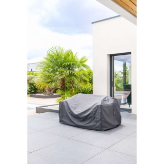 Housse de protection pour canapé S HAMBO - 160 x 115 x 100 cm - Gris