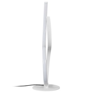 Lampe led design à poser - Hauteur 36 cm - Blanc