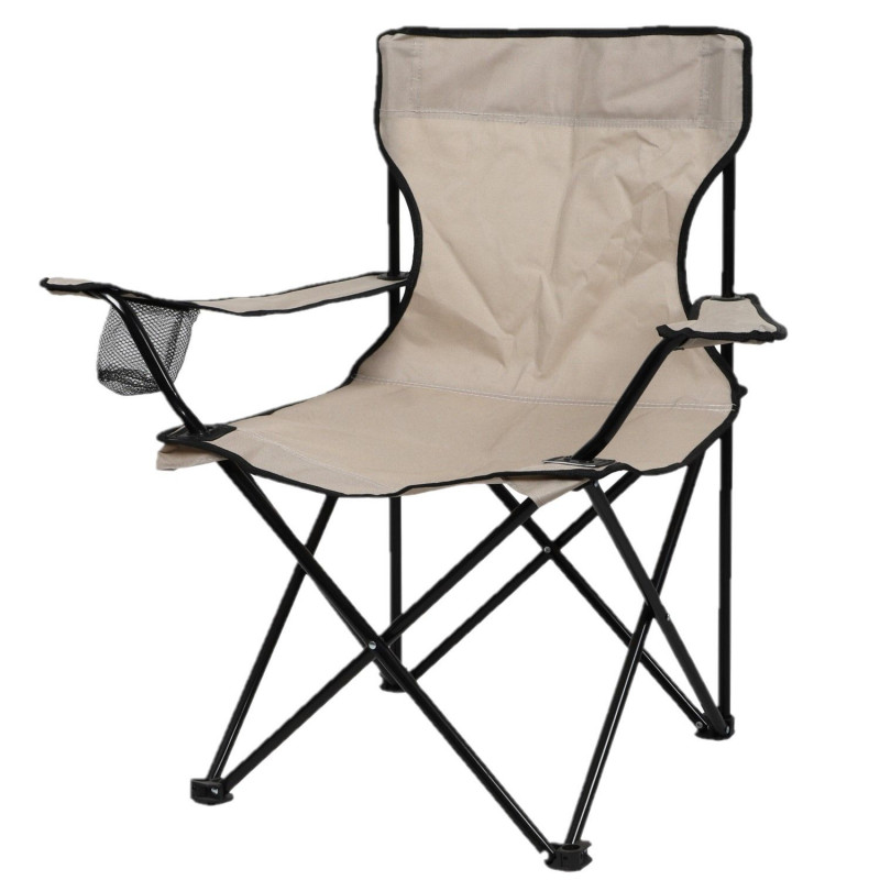 Fauteuil de camping - Taupe