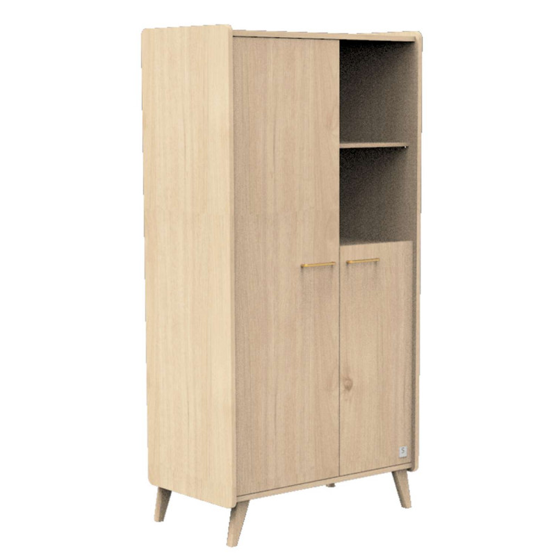 Armoire Arty - Sauthon - Marron