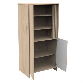 Armoire Tokyo - Sauthon - Blanc et marron