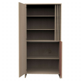 Armoire Tokyo - Sauthon - Terracotta et marron