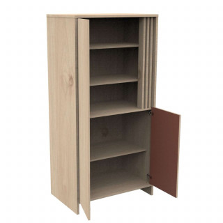 Armoire Tokyo - Sauthon - Terracotta et marron