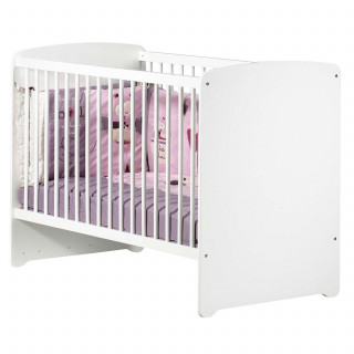 Lit bébé Basic - Sauthon - 60 x 120 cm - Blanc