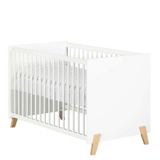 Lit bébé Joy - Sauthon - 60 x 120 cm - Blanc