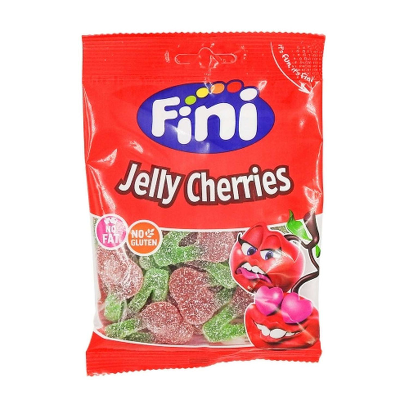 Bonbons Jelly cherries Halal - Sachet 90g