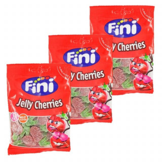 Lot 3x Bonbons Jelly cherries Halal - Sachet 270g