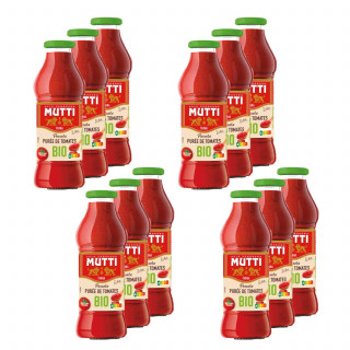 Lot 12x Purée de tomates Passata Bio - Bouteille 6,72kg