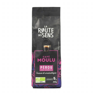 Lot 3x Café moulu Pérou BIO - Sachet 250g