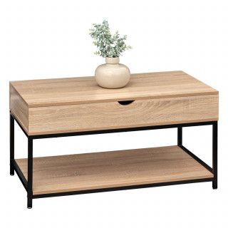 Table basse avec plateau relevable - Beige