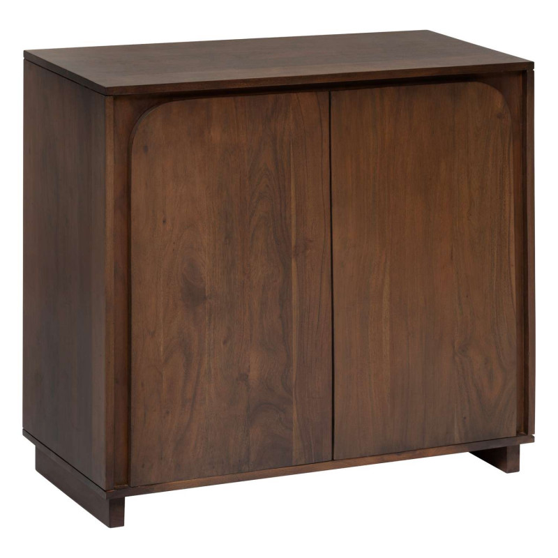 Buffet 2 portes en bois ISANA - Marron