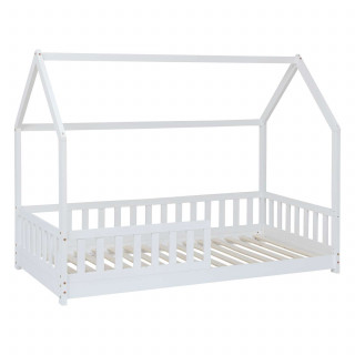 Lit cabane pour enfant BOSCO - 90 x 190 cm - Blanc