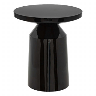 Table d'appoint ronde en métal SITA - Noir