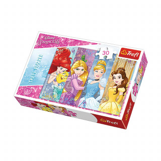 Puzzle Princesses les contes de fée- + 3 ans - 30 pièces