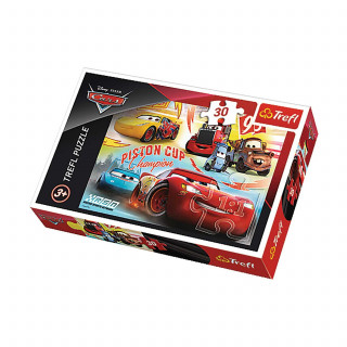 Puzzle Cars L'équipe - + 3 ans - 30 pièces