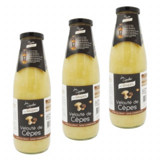 Lot 3x Velouté aux cèpes - Bouteille kg