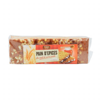 Lot 3x Pain d'épices tranché au miel et au sucre perlé - Etui 900g