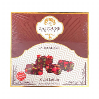 Zaitoune Lokum à la rose - Boîte 250g