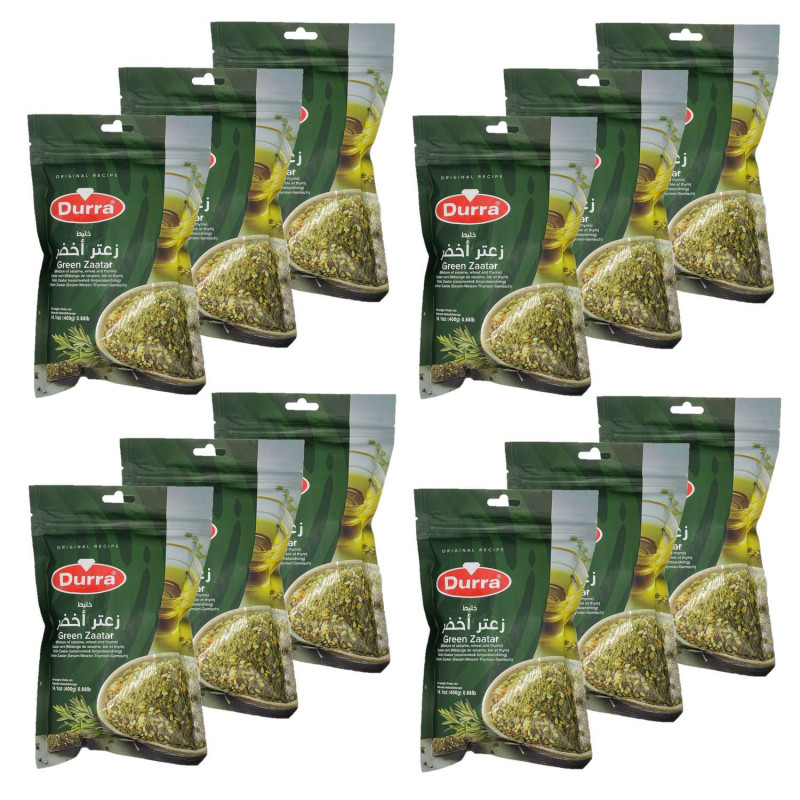 Lot 12x Zaatar vert - Sachet 4,8kg