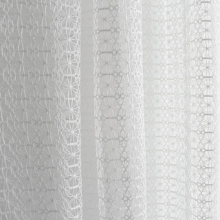 Voilage aspect maille CERAISTE - 140 x 240 cm - Blanc