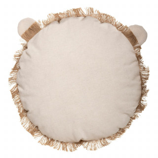 Coussin rond enfant Lion - Diam. 38 cm