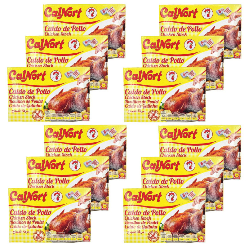 Lot 12x Bouillon de poulet - Halal - Paquet 960g Lot 12x Bouillon de poulet - Halal - Paquet 960g