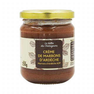 Lot 3x Crème de marrons d'Ardèche AOP - Bocal 750g