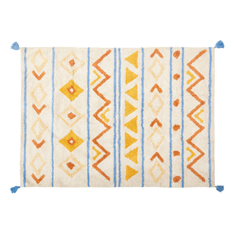 Tapis rectangle MARRAKECH - 120 x 170 cm - Multicolore