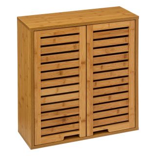 Armoire de toilette à suspendre en bambou - SICELA