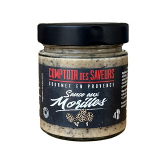 Lot 3x Sauce aux morilles - Bocal 180g