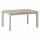 Table de jardin extensible en aluminium 8 places EVASION - Lin et argile