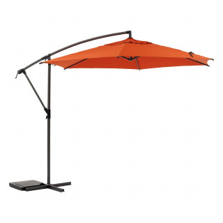 Parasol déporté rond MANOA - Diam. 300 cm - Ambre