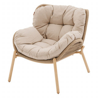 Salon de jardin 5 places MELOANE - Beige