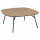 Table basse en bois et métal HALDOR - Beige