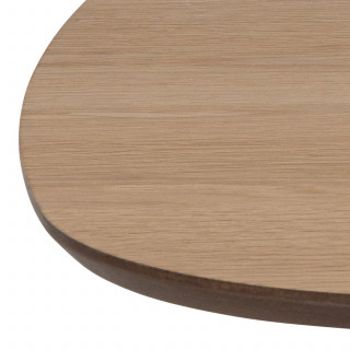 Table basse en bois et métal HALDOR - Beige