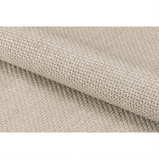Lot de 2 chaises avec accoudoirs SÖREN - Beige avec pieds gris