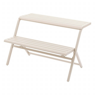 Ensemble de balcon en acier 2 places DRILIA - Argile
