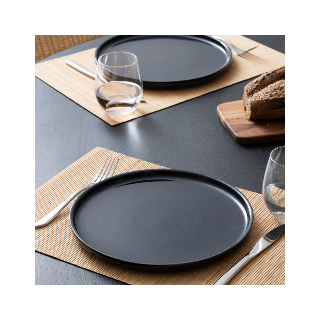 Lot de 6 sets de table rectangulaires en bambou - 45 x 30 cm