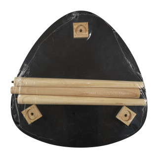 Table basse triangulaire SHELLY - Noir