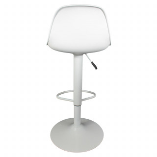 Lot de 2 tabourets de bar ISAK - Blanc