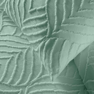 Parure de lit effet tufté HELTIE - 220 x 240 cm - Vert