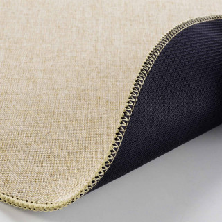 Lot de 2 sets de table tissés antidérapants - Beige