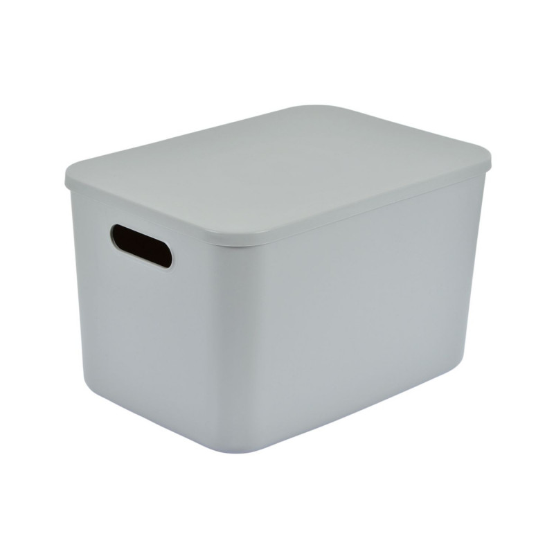 Boite avec couvercle CHROMACASE - 15,5 L - Gris Boite avec couvercle CHROMACASE - 15,5 L - Gris
