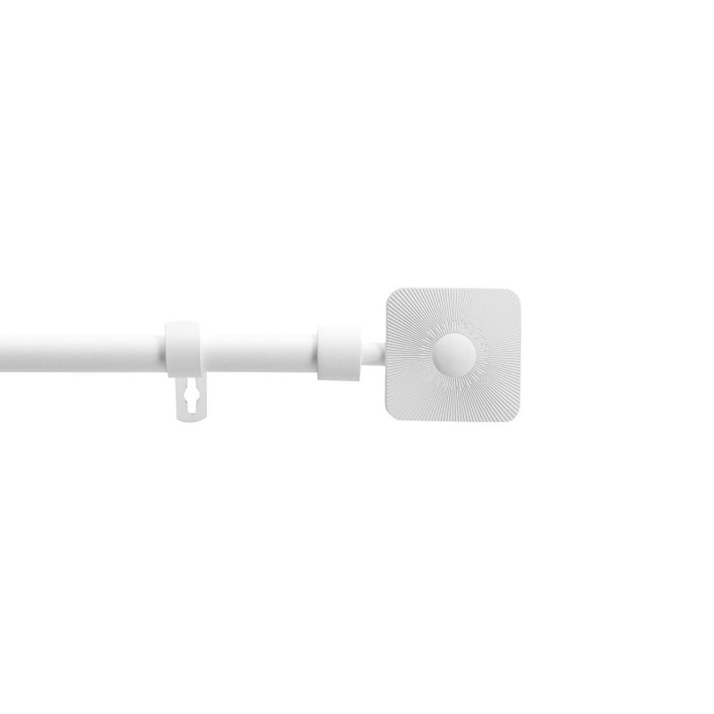 Kit de tringle à rideaux extensible SARITA - L. 210 à 380 cm - Blanc